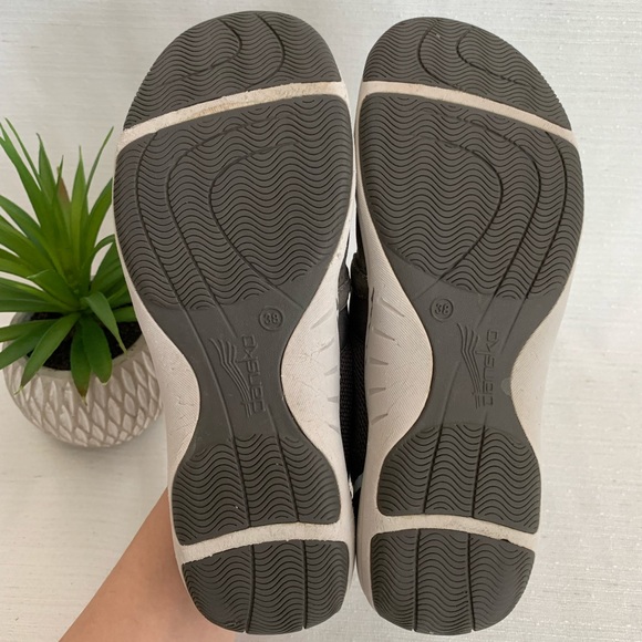 DANSKO Halle Gray Perforated Suede Slip On Comfort Sneaker Woman’s EU38 US7.5-8 - Picture 15 of 16